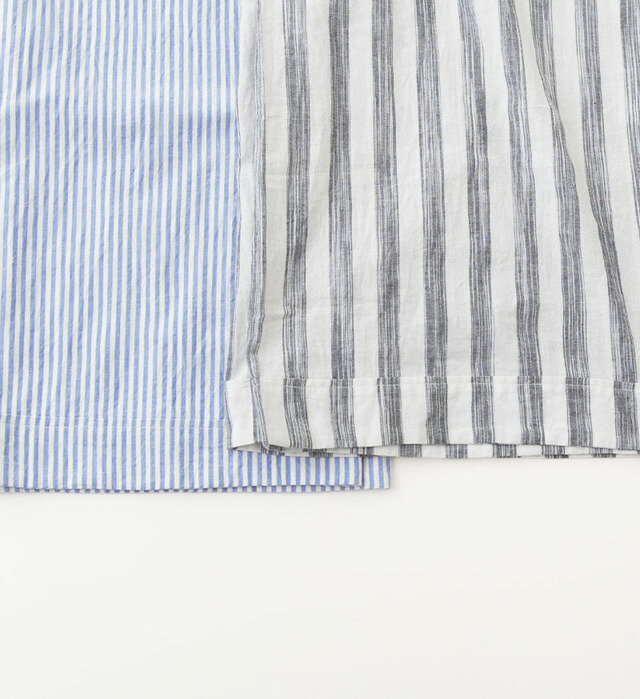color : 左から BLUE STRIPE / GRAY STRIPE