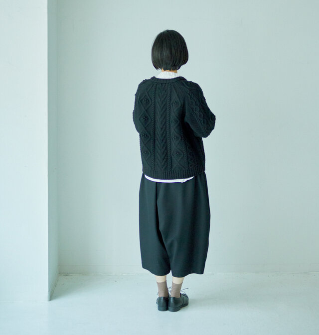 モデル161cm 着用サイズ:0(BLACK)