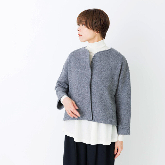 モデル168cm 着用カラー:ミディアムグレー