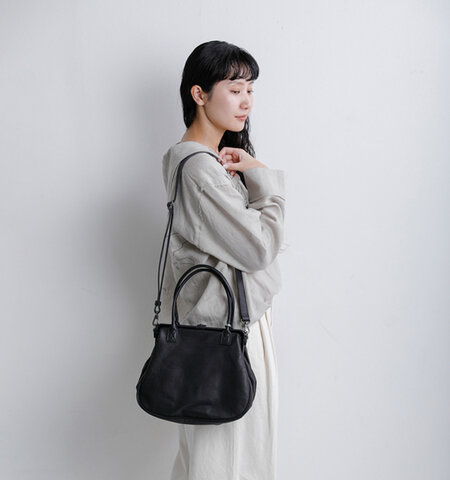 CHRISTIAN PEAU|クリスチャン ポー 2way レザー がま口 トート バッグ gm-totebag-2way