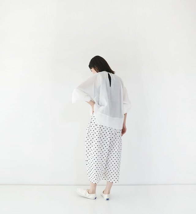 color : WHITE DOT , model : 162cm