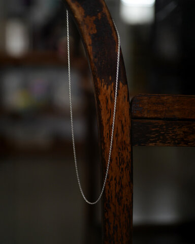 Garden of Eden|ロープチェーンネックレス 50cm ROPE CHAIN NECKLACE シルバー925 アクセサリー ジュエリー プレゼント ED25AW-015 ガーデンオブエデン