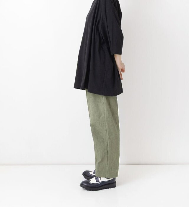 color : KHAKI , size:1 , model : 162cm