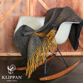 KLIPPAN|クリッパン エコウール スロー シングル ZIGZAG 130×200cm ブランケット ひざ掛け 寝具