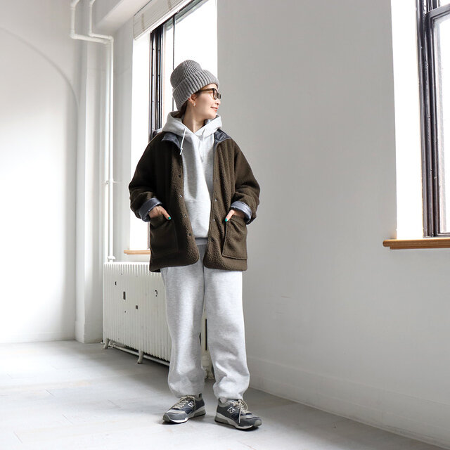 ■オリーブ(身長160cm、着用サイズXS)