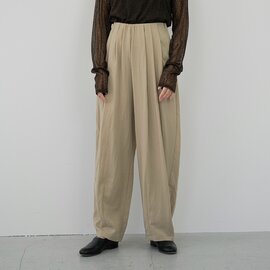 CHIGNON|フロントタック カーヴィーパンツ 3261-026mk