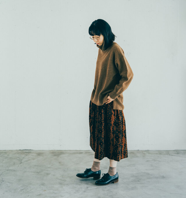 着用サイズ 0(モデル 162cm)/ BROWN 着用