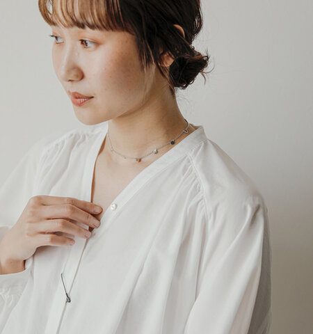 JAMIRAY｜サークル プレート ネックレス “CIRCLE PLATE NECKLACE” 204-270101-ms