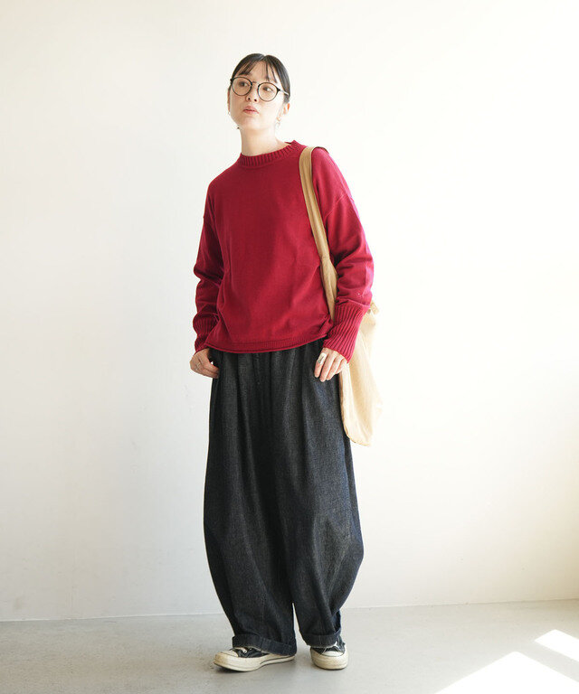身長:165cm / カラー:55 レッド / サイズ:FREE
