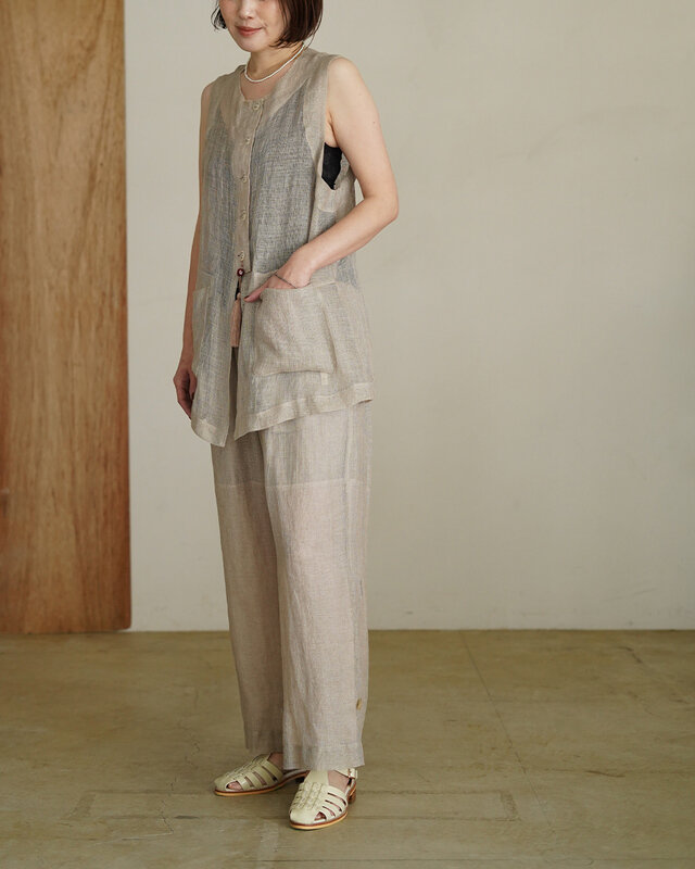 Model 162cm
着用アイテム - Beige