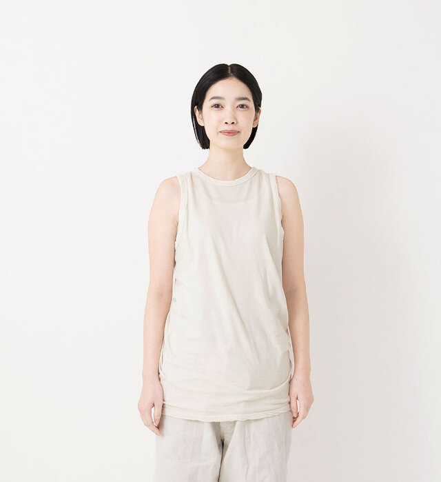 color : IVORY , model : 162cm