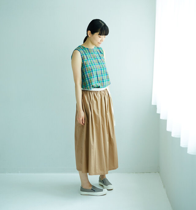 モデル165cm 着用サイズ:0(GREEN)