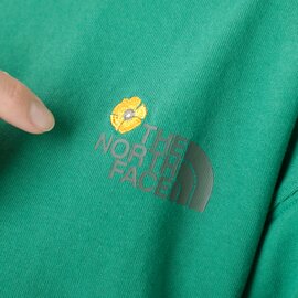 THE NORTH FACE｜ロングスリーブ フラワーロゴ Tシャツ “L/S Flower Logo Tee” nt32341-mt ノースフェイス