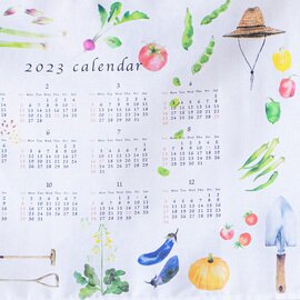 nunocoto｜ファブリックカレンダー（2023年1月はじまり）：山口みれい