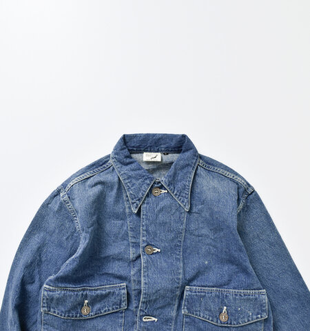 orSlow|9ozオリジナルセルヴィッジ30’s US ARMY ショートデニムジャケット 03-6130-ms