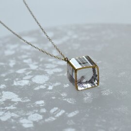 sorte|ガラスキューブネックレス sgj-023
