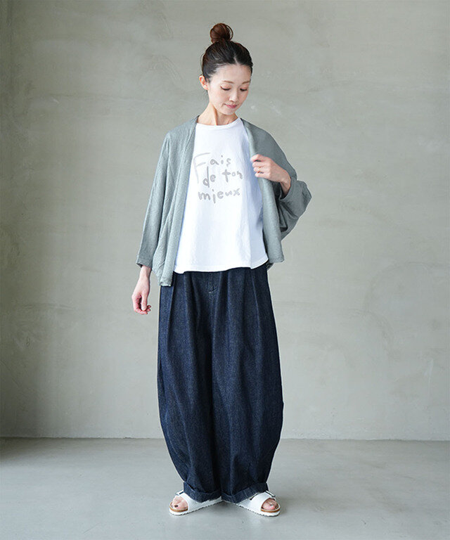 身長:164cm / カラー:03 グレー / サイズ:onesize