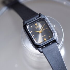 CASIO｜アナログ スクエア フェイス レディース 腕時計 lq-142e-mm  ギフト 贈り物