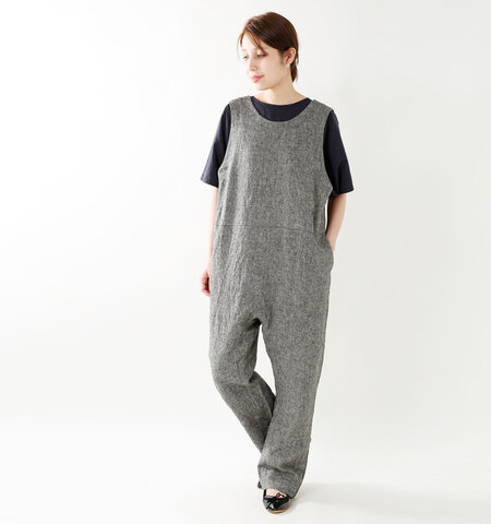 Si-Si-Si|リネンキャンバスカバーオール 18-ss011-mm