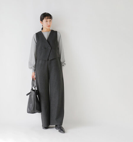 CYAN TOKYO|サイド タック ベスト コンビ サロペット 504383-mn