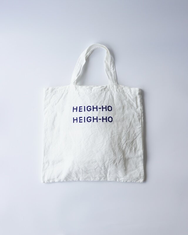 HEIGH-HO HEIGH-HO　青の刺繍