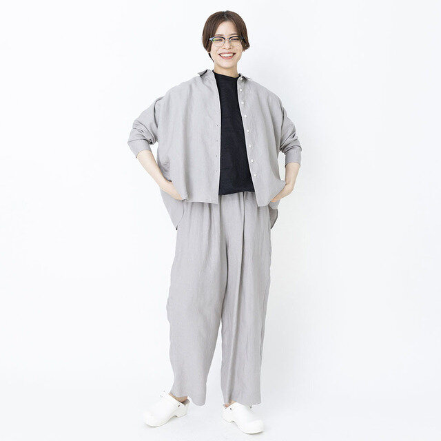 モデル168cm 着用カラー:ライトグレー