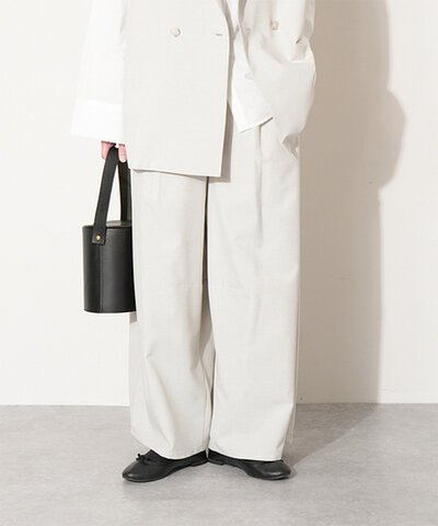 MIDIUMISOLID|【40%OFF】barrel eary PT.R バレルイージーパンツ 1-162159