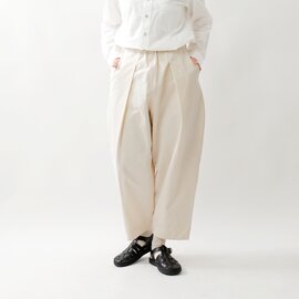 yui｜ワイド タック イージー トラウザー “WIDE TUCK EASY TROUSERS” ys24-ept01-fn