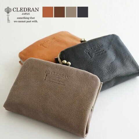 CLEDRAN|【SALE 30%OFF】NOM PURSE WALLET がま口財布 83-2023 83-2024 83-2025 83-2029 83-2152 cl2620