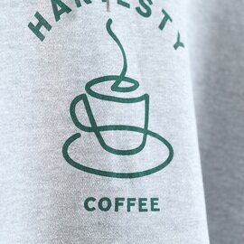 HARVESTY｜SHOP SWEAT HOODIE COFFEE フーディ パーカー
