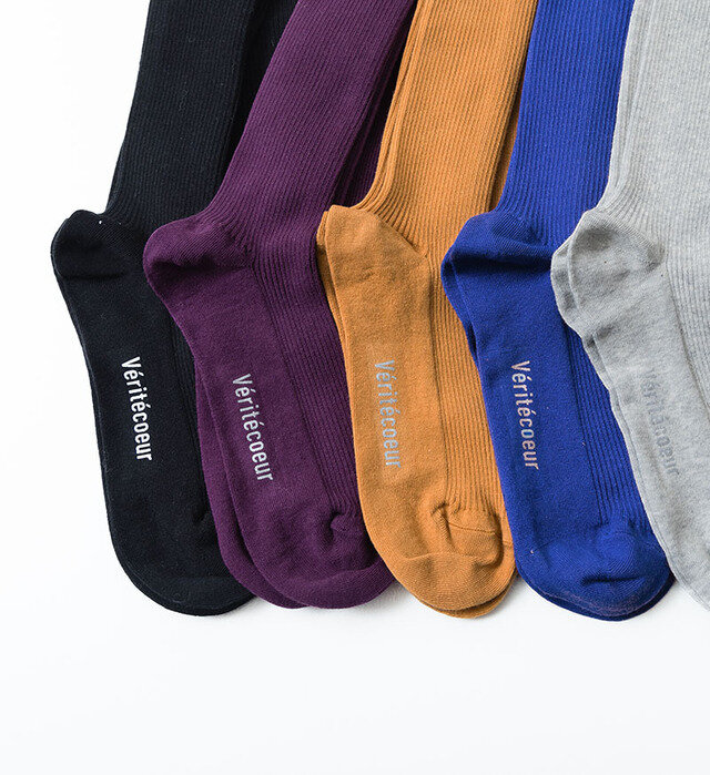 color : 左からBLACK / PURPLE / MUSTARD / BLUE / L.GRAY