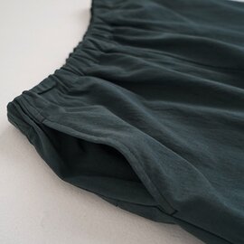 VU｜ヴウ dyed cropped pants [DEEP GRAY] 染クロップドパンツ vu-s24-pt01