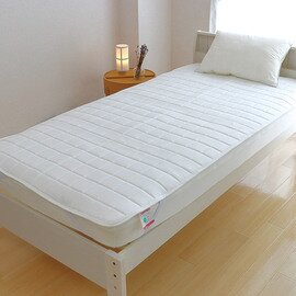 Danfill|ダンフィル フラッフィー2 薄型体圧分散 ベッドパッド シングル 100×200cm 敷きパッド 通気性 春夏 洗える ウォッシャブル 【ラッピング不可】