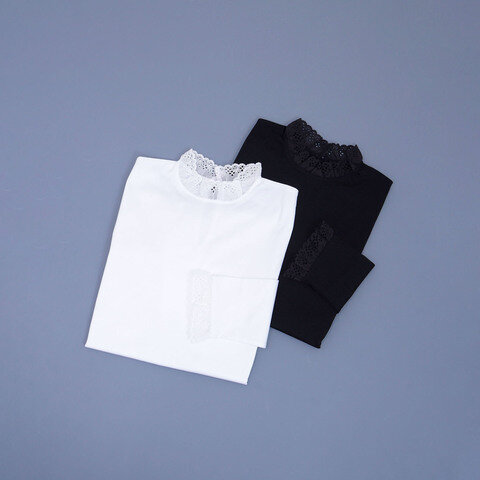 marble SUD|コットンスムースフリルTシャツ