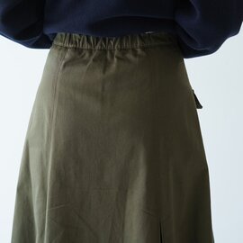 ESPEYRAC｜チノ ポケット スカート CHINO POCKET SKIRT  ロングスカート カーキ グリーン ベージュ ブラウン キャメル 7343302 エスペラック