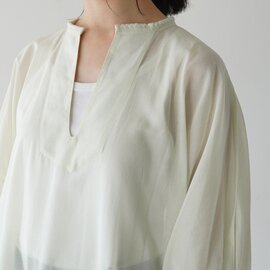 INDIA INDUSTRY｜ナンガル エンブロイダリー 刺繍 シャツ ドレス ワンピース シアー ND-G0073 TWI インディアインダストリー
