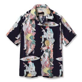 SUN SURF|SUN SURF サンサーフ Lot No. SS39655 / SUN SURF × 葛飾北斎 SPECIAL EDITION “踊り” ハワイアンシャツ アロハシャツ 半袖