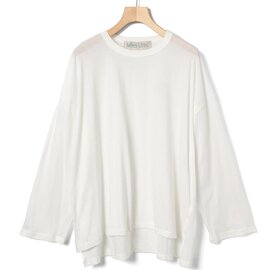 MidiUmi|sheer wide pullover