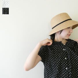 PK ドットシャーリングネックブラウス(PH2622515)