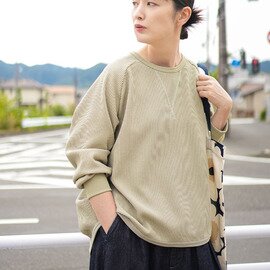 &FIELD|IRMワッフルサマーニットガゼットPO レディース 女性 トップス 長袖 and-wf