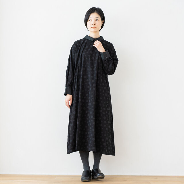 モデル身長 163cm 着用カラー ブラック