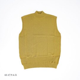 NARU｜(ナル) デオドラントカラー綿ベスト 638610　ニット セーター