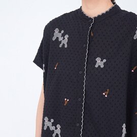 marble SUD|EMB poodle チュニック