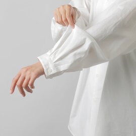 DIGAWEL｜コットン ルーズネック オーバーサイズ シャツ “Loose Neck Oversized Shirt” dwwb006-mn