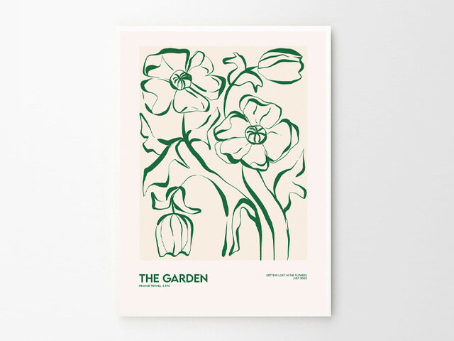 THE POSTER CLUB｜ポスター The Garden
