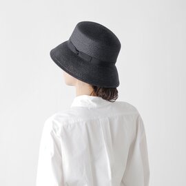 Chapeaugraphy｜マニラ麻 クロッシェ ハット 50100-mn 帽子