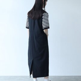 yuni｜サマーウール　Vネックジャンパースカート 1701OP014241