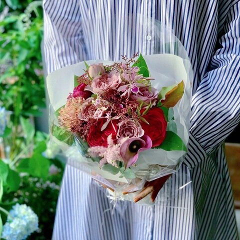 Ex Bouquet 季節の花束 Ex Flower Shop Laboratory イクス フラワーショップ アンド ラボラトリー キナリノモール