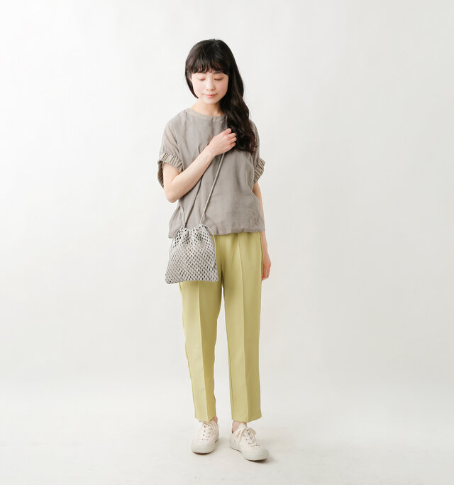 model mariko：162cm / 47kg 
color : gray / size : one