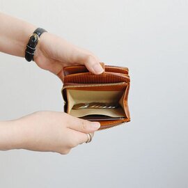 CLEDRAN｜RAY SMALL WALLET レザー二つ折り財布